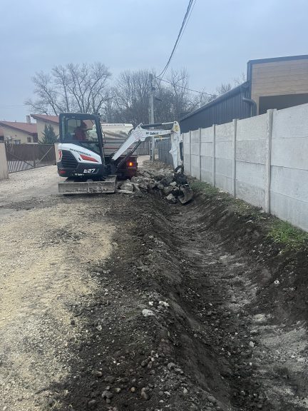 Beton törés és árok tisztítás kép, 2